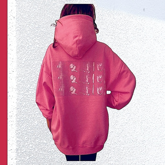NWT Five seconds of summer CALM Pink hoodie - Picture 10 of 14